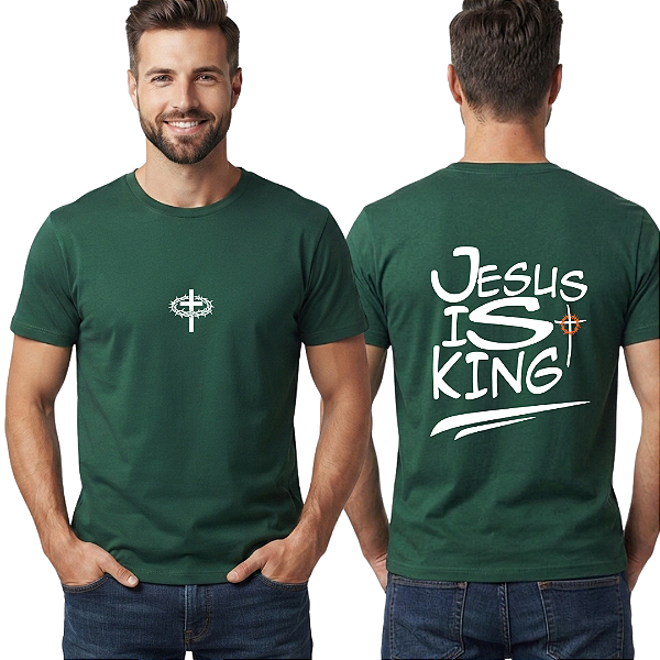 CAMISETA - JESUS IS KING
