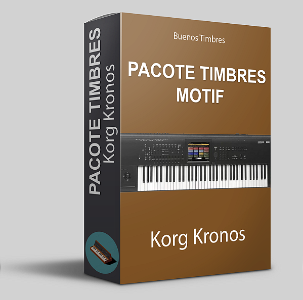Pacote de timbres MOTIF para Korg Kronos