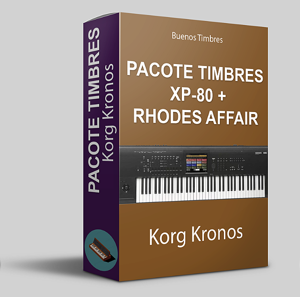 Pacote de timbres XP-80 + Rhodes Affair para Korg Kronos