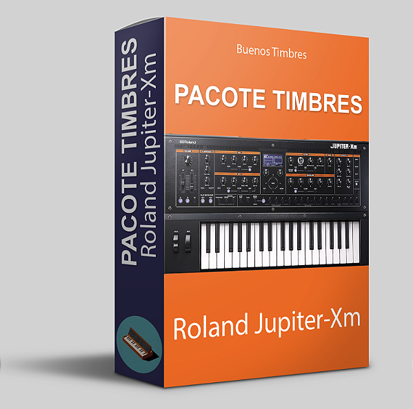 Pacote de timbres para Roland Jupiter-Xm e Jupiter-X