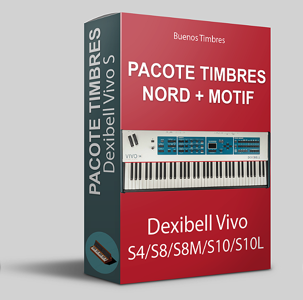 Pacote de timbres Nord Pianos + Motif para os teclados Dexibell Vivo S
