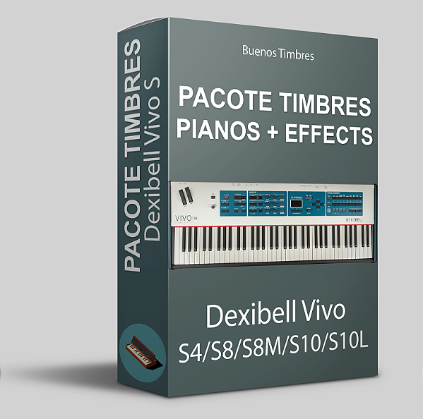 Pacote de timbres Pianos + Effects para os teclados Dexibell Vivo S