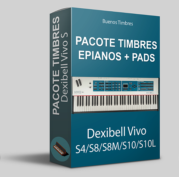 Pacote de timbres Pianos elétricos + Pads para os teclados Dexibell Vivo S