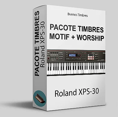 Pacote de timbres Motif + Worship para Roland XPS-30 e JUNO-DS