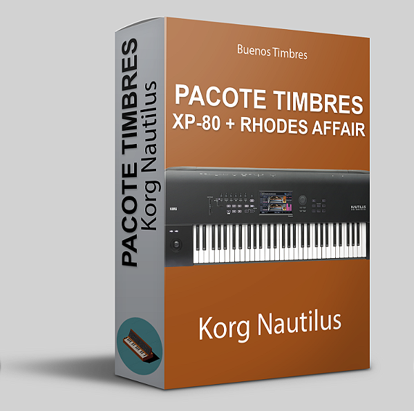 Pacote de timbres XP-80 + Rhodes Affair para Korg Nautilus