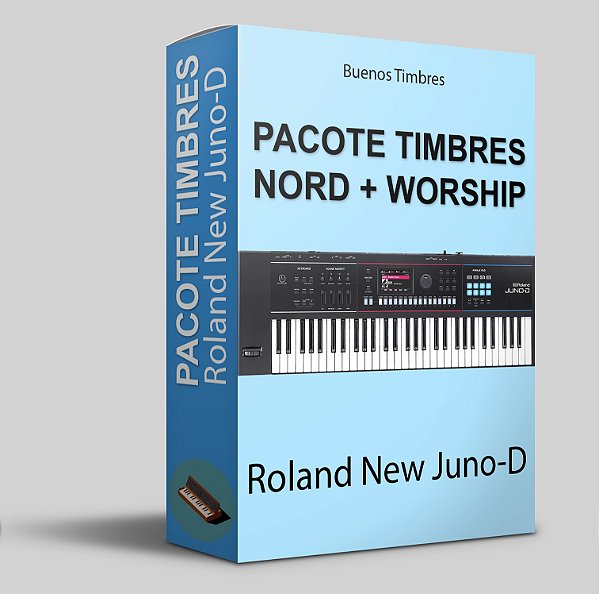 Pacote de timbres Nord + Worship para Roland New Juno-D