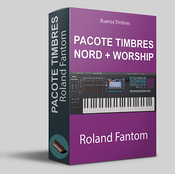 Pacote de timbres Nord + Worship para Roland Fantom e Fantom EX