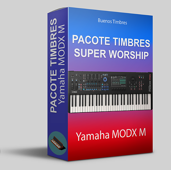 Pacote de Timbres Super Worship para Yamaha MODX M e Montage M