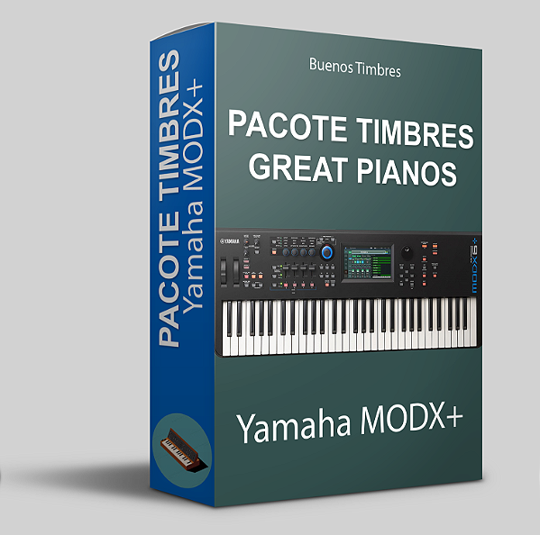 Pacote de timbres Great Pianos para Yamaha MODX+ e Montage