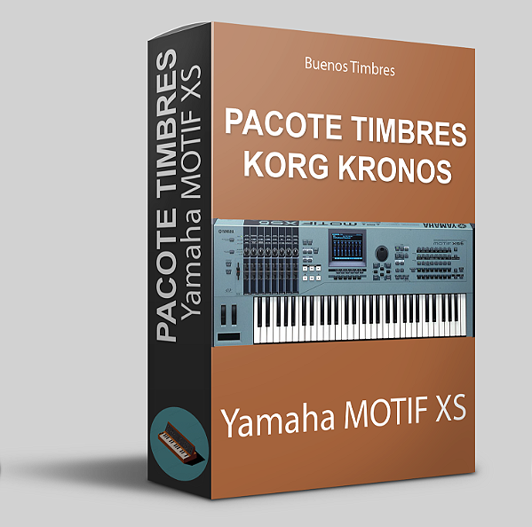 Pacote de Timbres Korg Kronos para Yamaha Motif-XS e Motif-XF