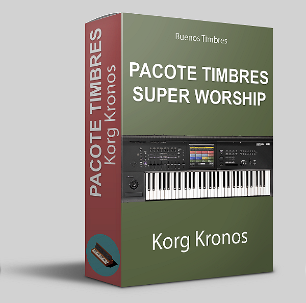 Pacote de timbres Super Worship para Korg Kronos