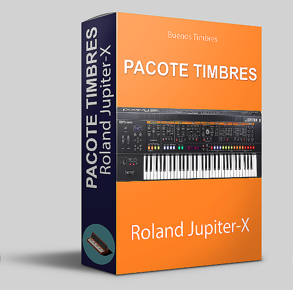 Pacote de timbres para Roland Jupiter-X