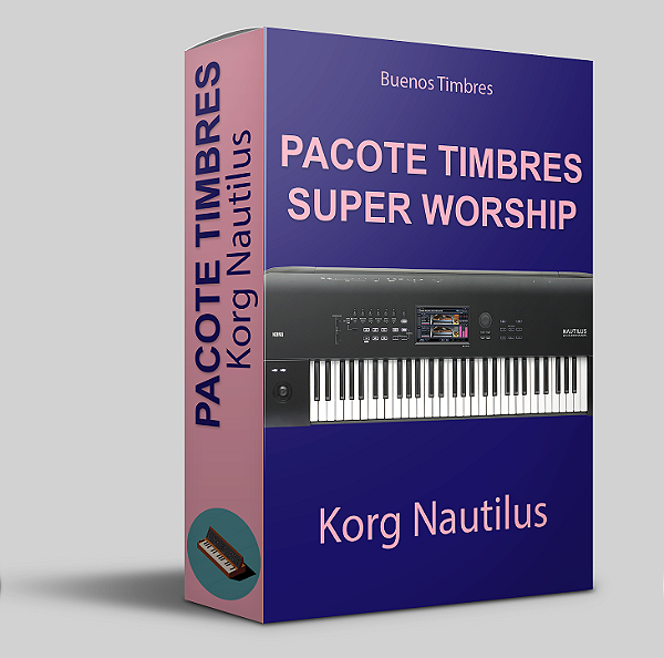 Pacote de timbres Super Worship para Korg Nautilus