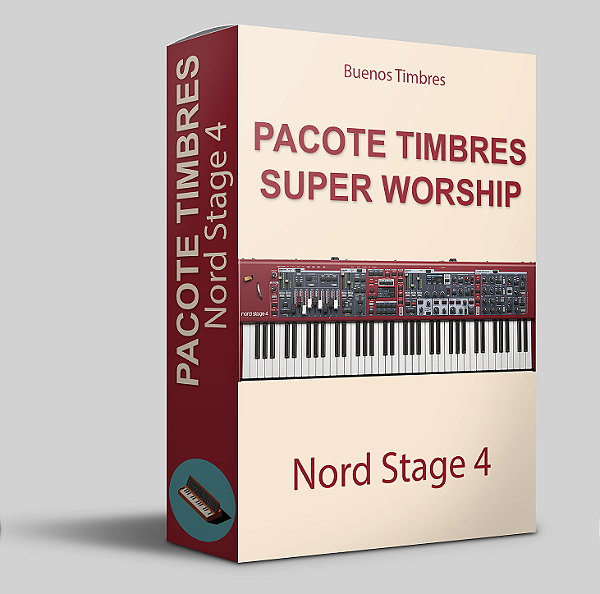Pacote de Timbres Super Worship para Nord Stage 4