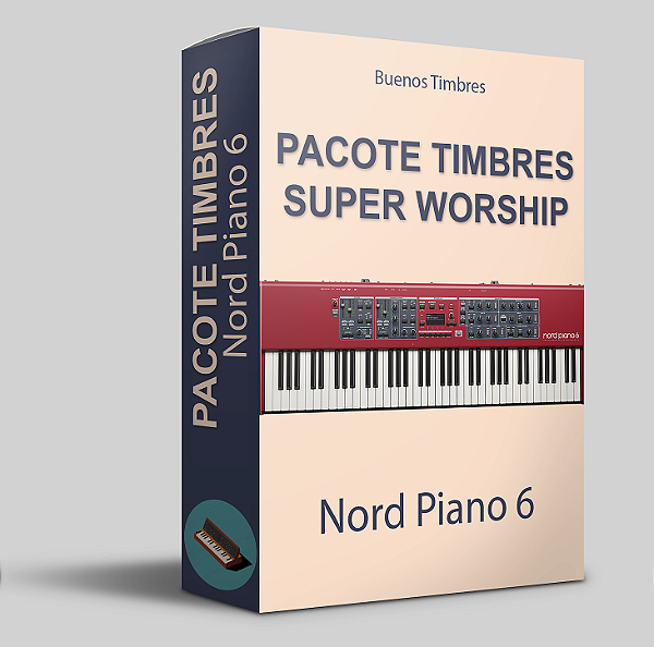 Pacote de Timbres Super Worship para Nord Piano 6