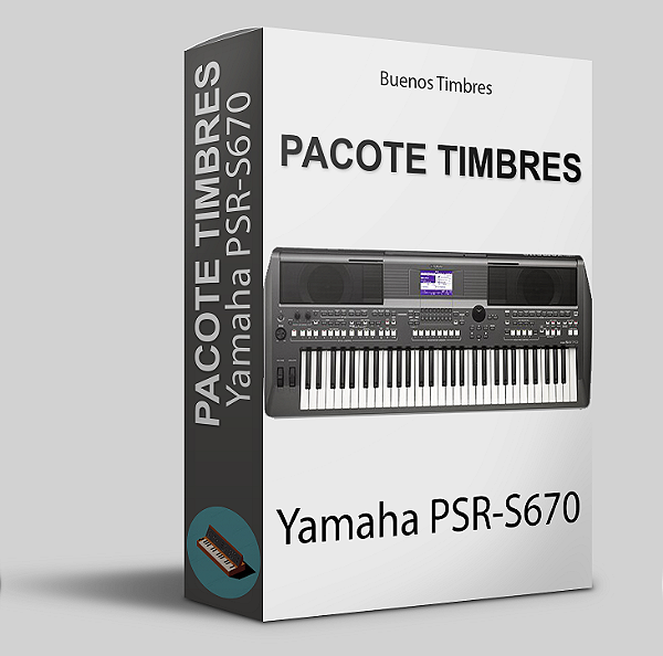 Pacote de Timbres para Yamaha PSR-S670