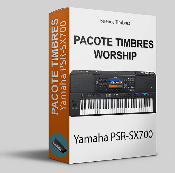 Pacote de Timbres Worship para Yamaha PSR-SX700