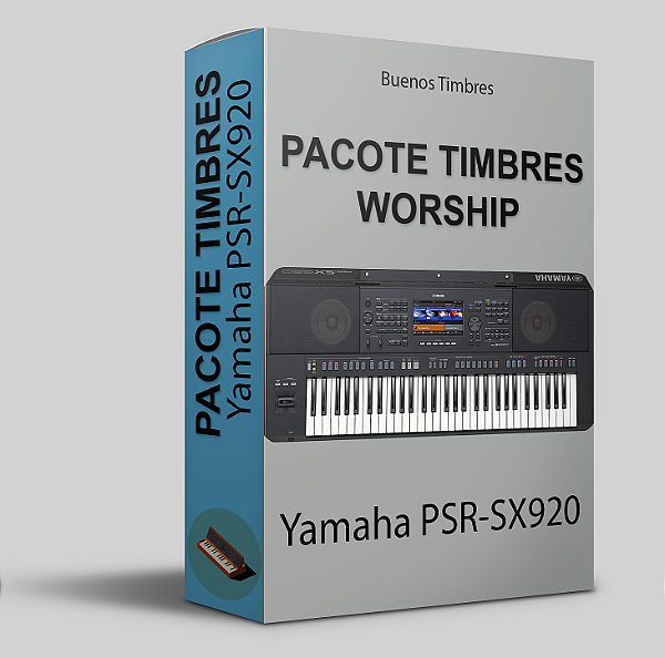 Pacote de Timbres Worship para Yamaha PSR-SX920