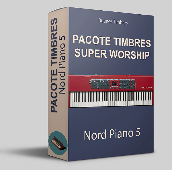 Pacote de Timbres Super Worship para Nord Piano 5