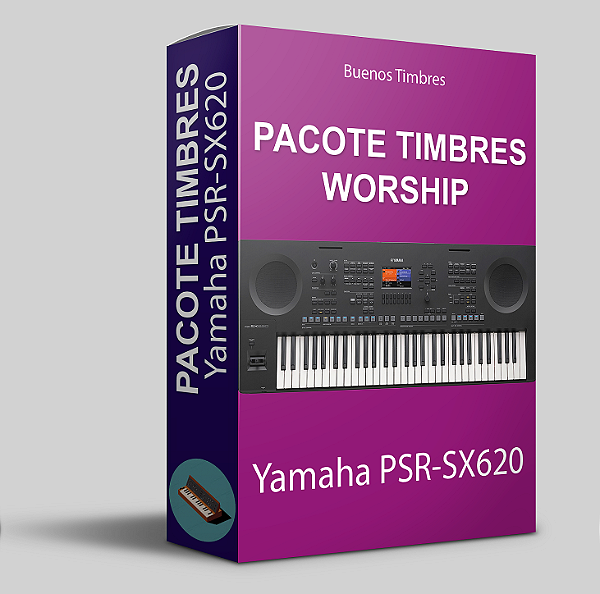 Pacote de Timbres Worship para Yamaha PSR-SX620