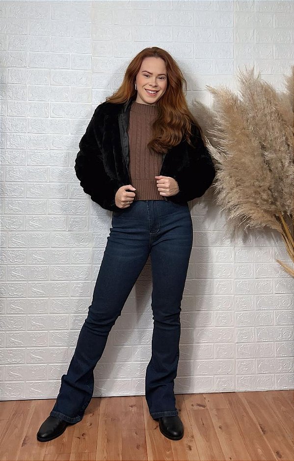 Casaco pelúcia panda