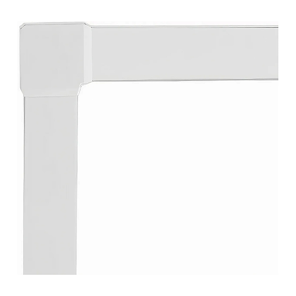 Kit Arremate em Alumínio Branco para Porta Balcão 3 e 6 Folhas