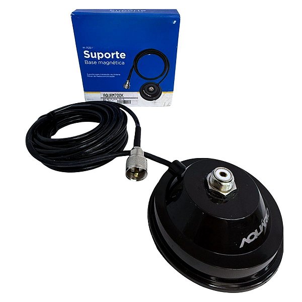Suporte Para Antena Px Móvel Magnético Cabo 4m Aquário