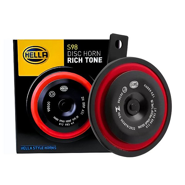 BUZINA AUTOMOTIVA BIBI PAQUERINHA 12V PARA FIAT GM KIA HELLA