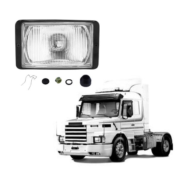 FAROL AUXILIAR MILHA PARA MERCEDES 1938 SCANIA 112 113 H3