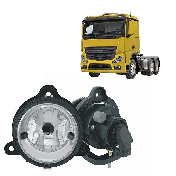FAROL AUXILIAR NEBLINA PARA MERCEDES ATEGO ATRON ACTROS NINO