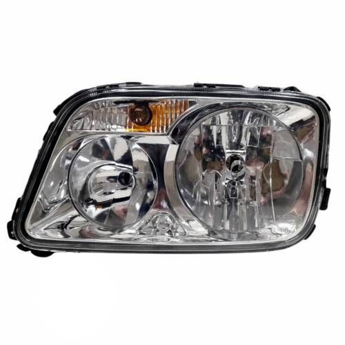 FAROL MERCEDES ACTROS APOS 2010 H7 H1 LADO ESQUERDO COM PISC