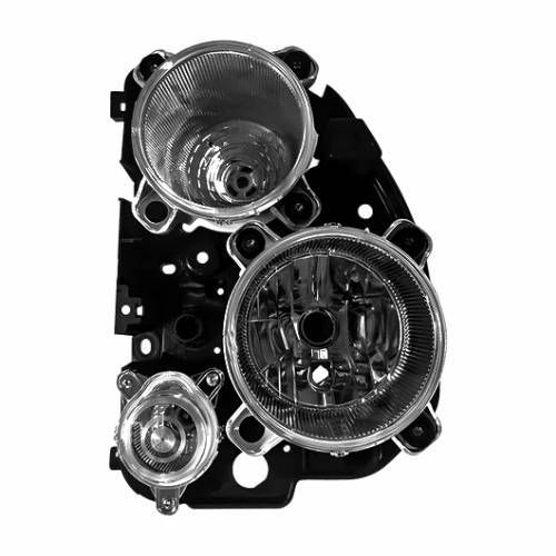 FAROL MERCEDES ACTROS 2016 DIR H7 H1 SEM MOLDURA EXTERNA