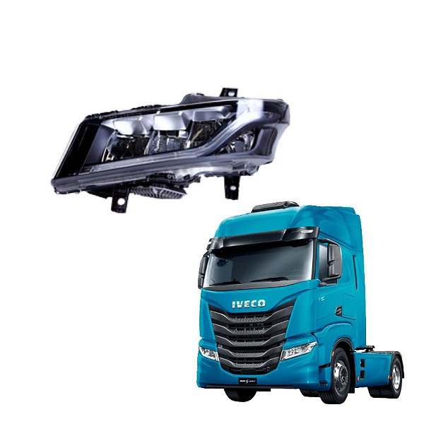 FAROL IVECO S-WAY 480 540 2022 FULL LED LADO DIREITO