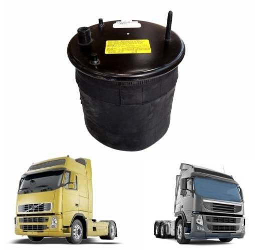MOLA PNEUMATICA SUSPENSAO EIXO MENOR TRAS VOLVO FH/FM AP2015
