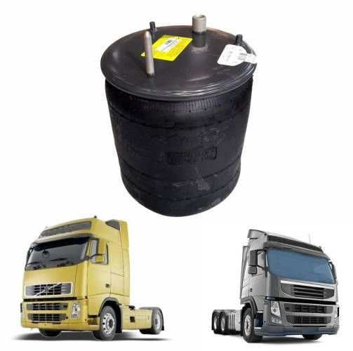 MOLA PNEUMATICA SUSPENSAO EIXO MAIOR TRAS VOLVO FH/FM AP2015