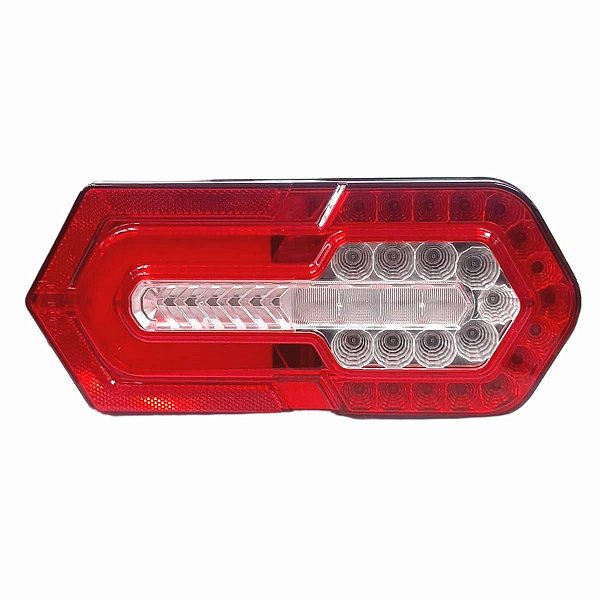 LANTERNA TRASEIRA TURN LED BIVOLT COM GUIA LUZ