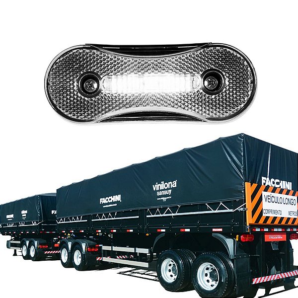 SIDELIGHT LANTERNA LATERAL FACCHINI 24V CRISTAL LED ASPOCK