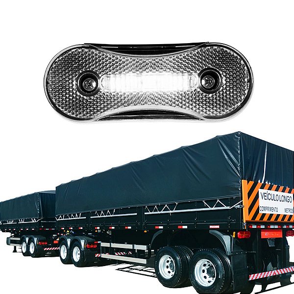 LANTERNA LATERAL SIDELIGHT PARA FACCHINI 24V CRISTAL ASPOCK