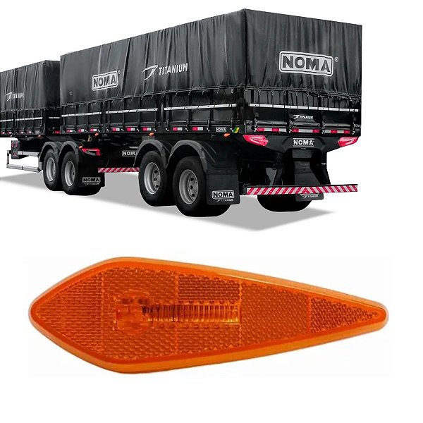 LANTERNA LATERAL SIDE NOMA +2019 AMARELA ORIGINAL BRASLUX