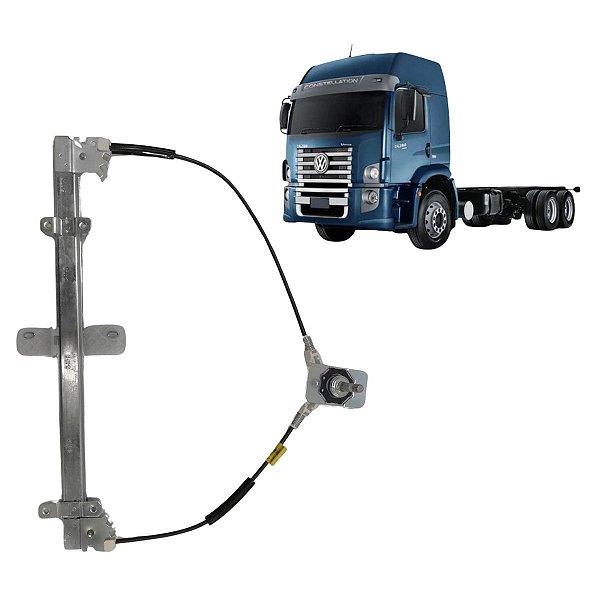 MÁQUINA VIDRO MANUAL PARA VW CAMINHÃO +2001 DIR ZINNI 4163