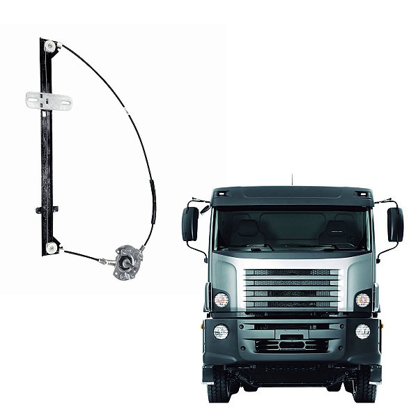 MÁQUINA DE VIDRO MANUAL PARA VW CONSTELLATION LADO ESQUERDO