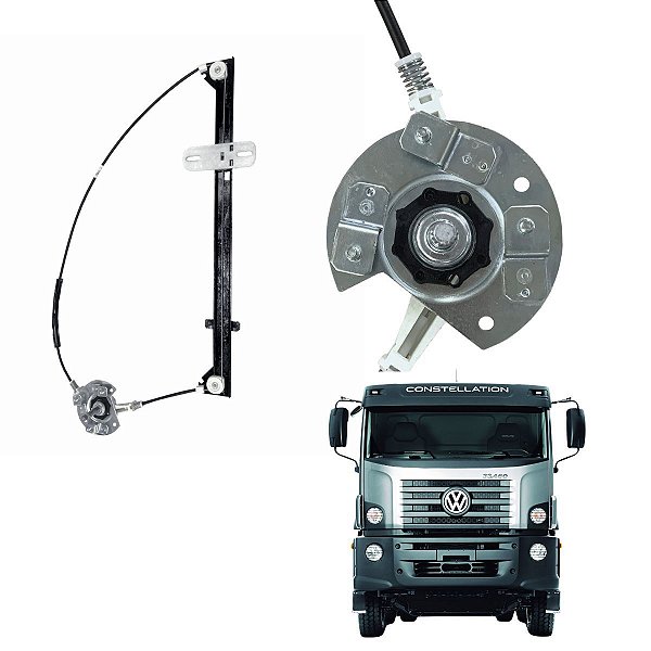 MÁQUINA VIDRO ELÉTRICA P/ VW CONSTELLATION PASSAGEIRO ZINNI