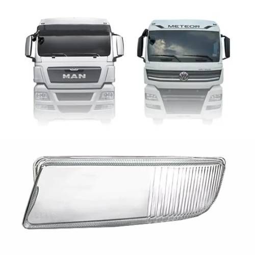 LENTE FAROL AUXILIAR PARA MAN  TGX CRISTAL LADO ESQUERDO EDN