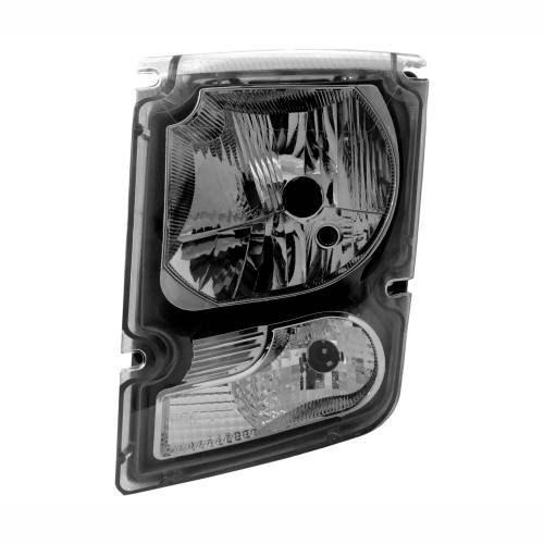 FAROL PARA VOLVO VM APÓS 2006 LADO ESQUERDO C/ PISCA CINZA