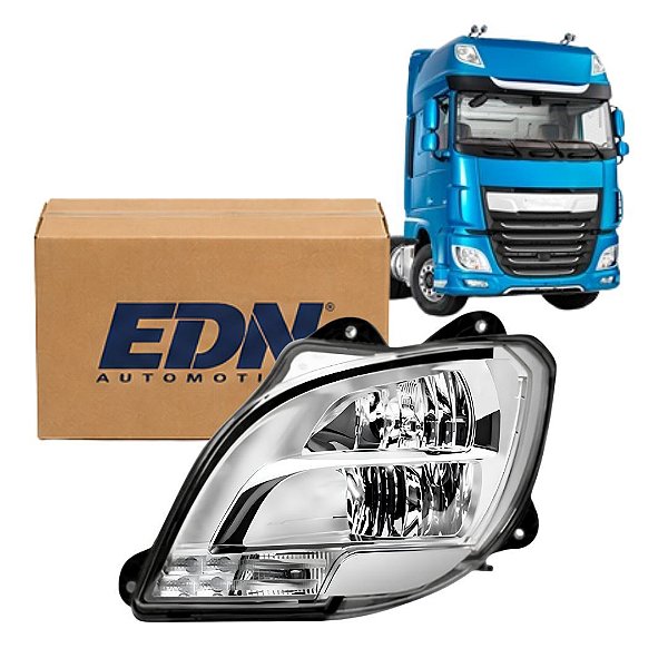 FAROL PRINCIPAL PARA DAF XF 2021 CF 2022 LADO ESQUERDO EDN
