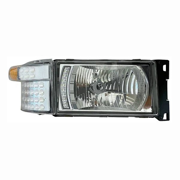 FAROL SCANIA SÉRIE 4 DIR COM PISCA E LANTERNA INTEGRADOS