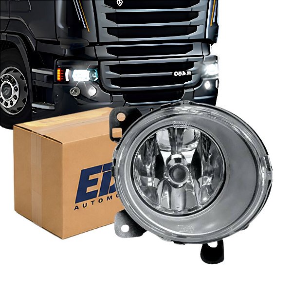 FAROL AUXILIAR NEBLINA PARA SCANIA SÉRIE 5 APOS 2007 LD