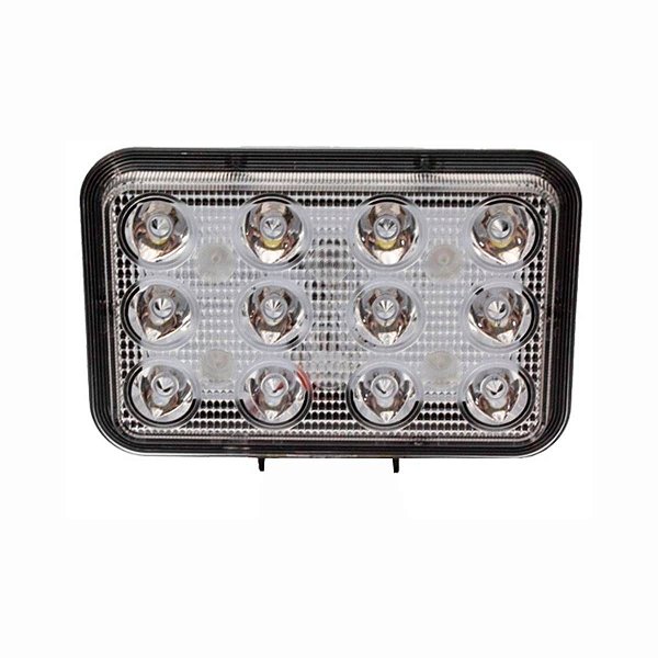 FAROL AUXILIAR RETANGULAR 12 LEDS BIVOLT 140×93 MM EDN