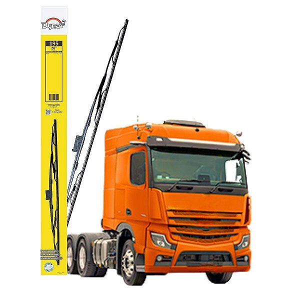 PALHETA LIMPADOR 28P PARA MERCEDES ACTROS 2021 COM ESGUICHO
