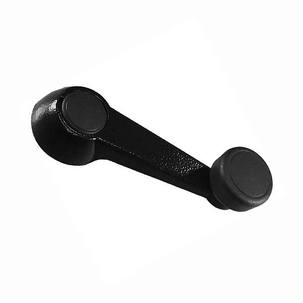 MANIVELA VIDRO FORD CARGO ESCORT 87 A 92 METAL PRETO
